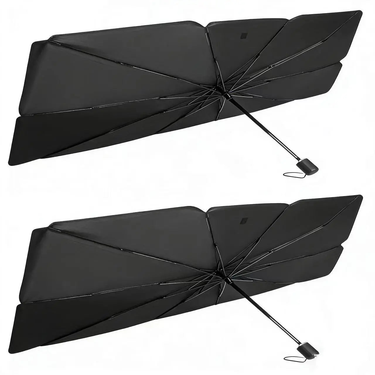 Ultimate Foldable Anti-UV Windshield Sunshade – Multipurpose Car Front Window Heat Shield for Sedans, SUVs, and Pickup Trucks (55"X31")
