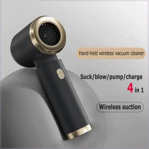 Cordless Car Vacuum Cleaner - Ultimate 4-in-1 Cleaning Solution for Cars, Homes, Offices & Pets with Powerful Suction