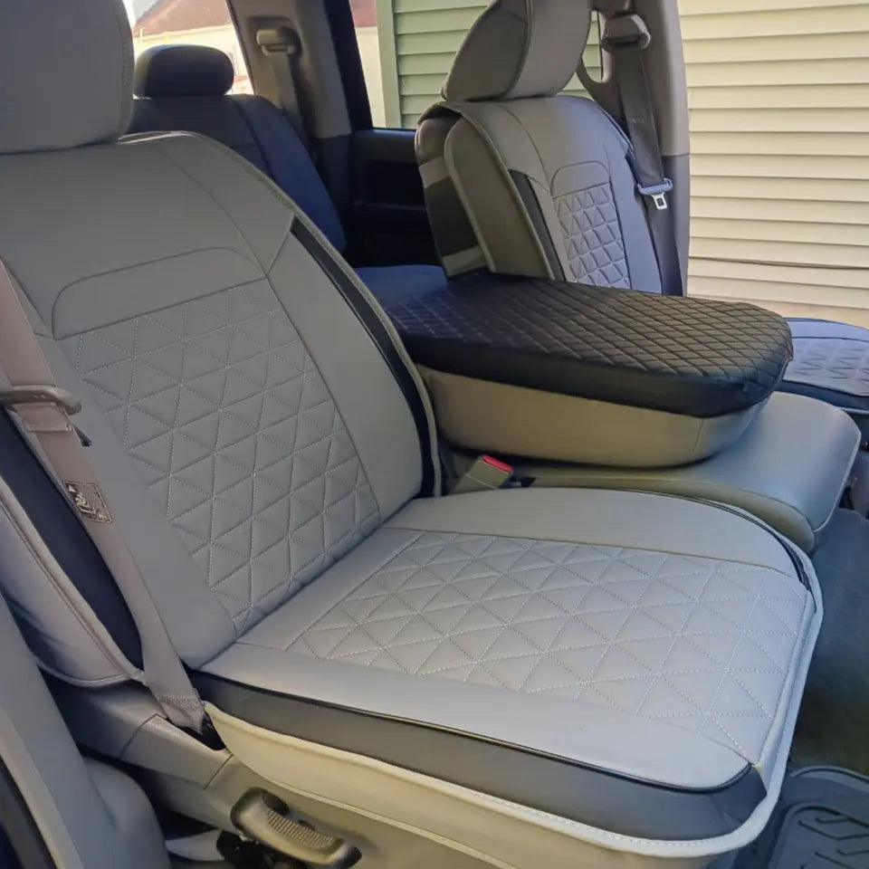 Custom Fit Center Console Cover for 2002-2012 Ram 1500, 2500, 3500 Jump Seat Console, 2013-2024 Ram Comfortable Armrest Protector, Customized Car Interior Accessory, Vehicle Accessories, Car Accessories