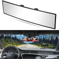 Experience Unmatched Safety with Our Universal 11.81 Inch Panoramic Convex Rear View Mirror - Perfect for Cars, SUVs, and Trucks!