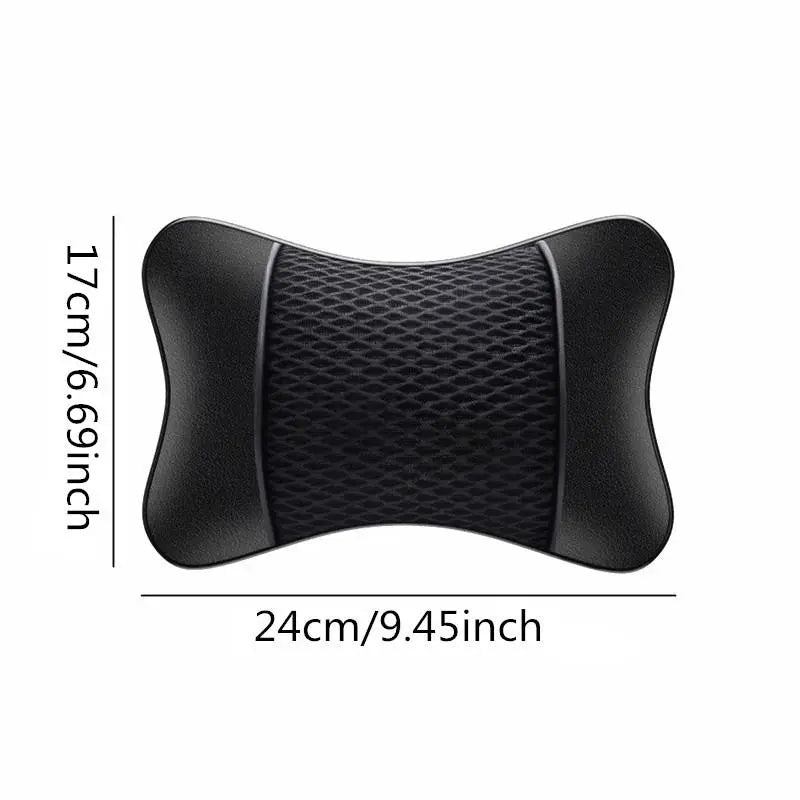 Experience Ultimate Comfort with Our Universal PU Leather Car Headrest Pillow – Perfect Neck Support for Every Drive!