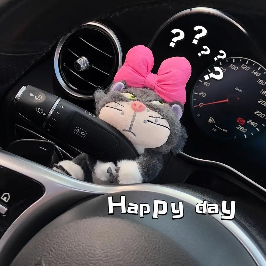 Cute Cat Design Car Interior Decoration,Car Center Console Decoration, Carinterior Ornament, Car Accessories Forwomen & Girls