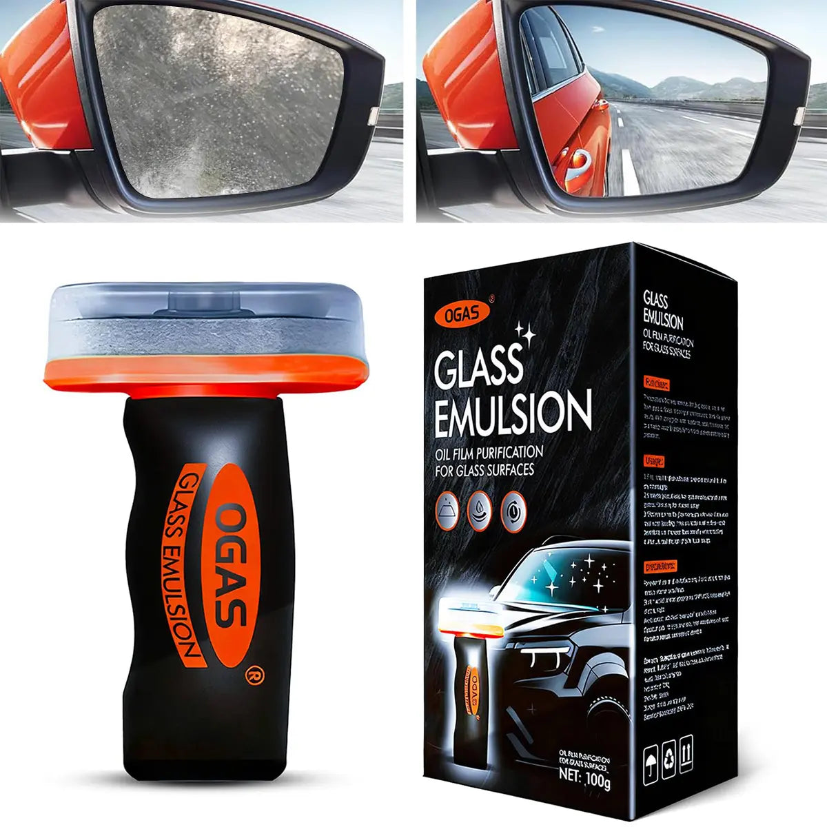 Transform Your View with the Ultimate Windshield Oil Film Eraser Wand - All-In-One Pro Kit for Crystal Clear Glass and Enhanced Visibility!