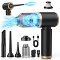 Cordless Car Vacuum Cleaner - Ultimate 4-in-1 Cleaning Solution for Cars, Homes, Offices & Pets with Powerful Suction