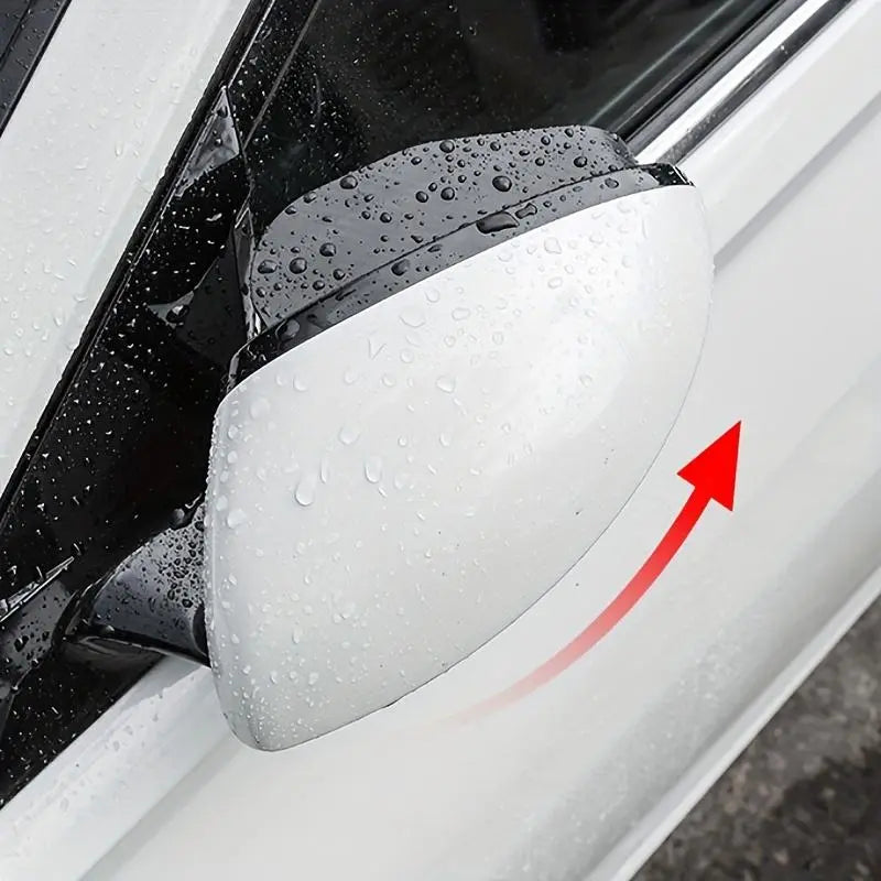 Elevate Your Driving Experience with Our Stylish Carbon Fiber Car Side Mirror Rain Cover & Blind Spot Mirror - Easy Installation for Enhanced Safety