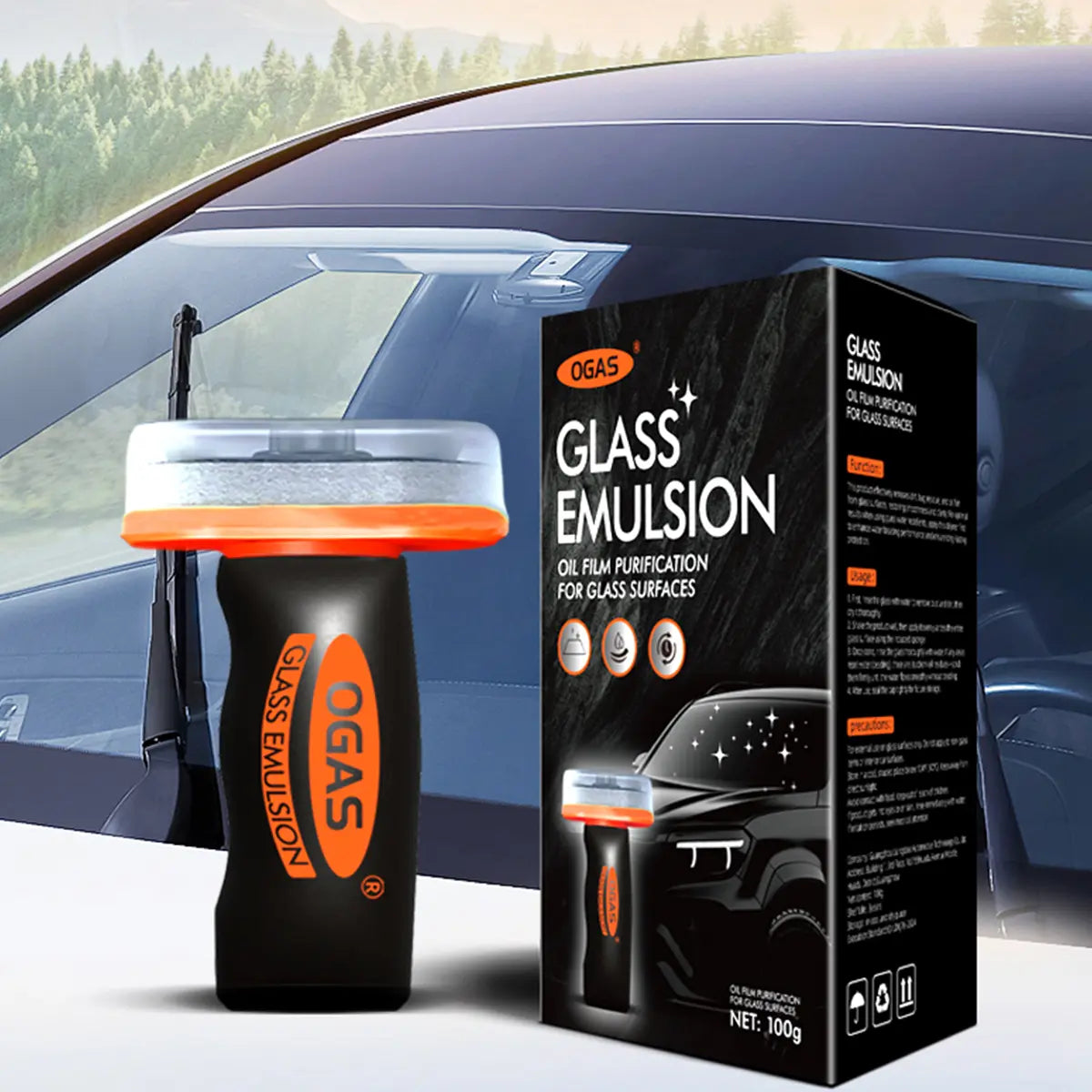 Transform Your View with the Ultimate Windshield Oil Film Eraser Wand - All-In-One Pro Kit for Crystal Clear Glass and Enhanced Visibility!